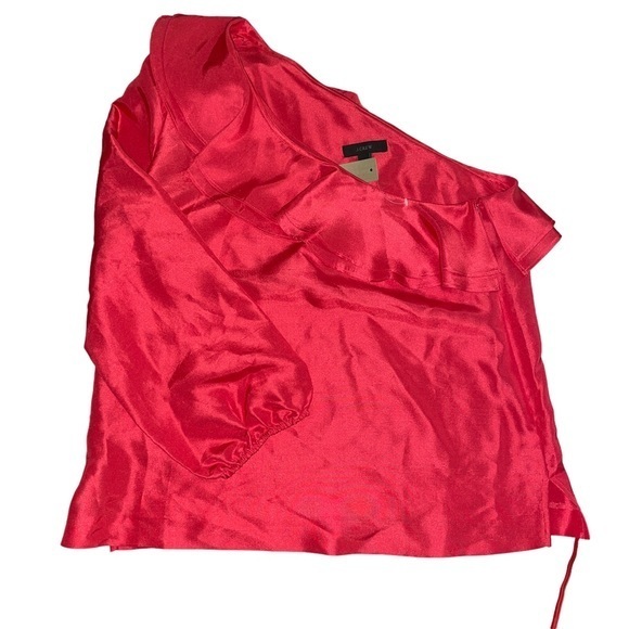 NWT J Crew 100% Silk Top, Size 4 - Picture 2 of 7